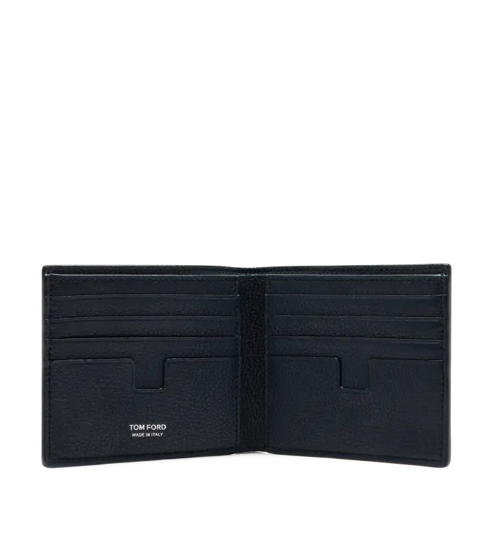 GRAIN LEATHER CLASSIC BIFOLD WALLET MIDNIGHT BLUE online